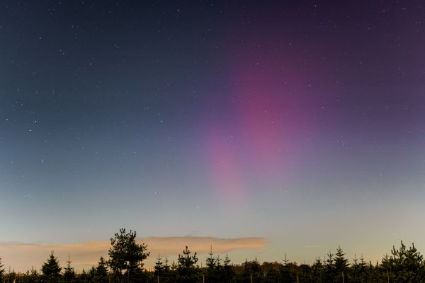 Polarlicht über Lilienthal