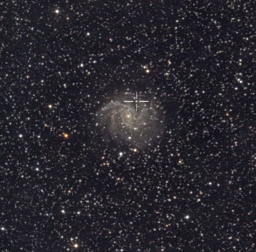 Supernova in der Feuerwerksgalaxie NGC 6946