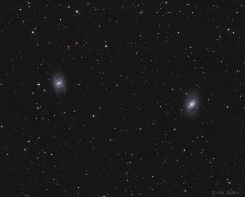 M 95 und M96 – zwei Galaxien der Leo-I-Gruppe