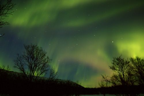 Polarlicht - Farbspiele im nördlichen Lappland