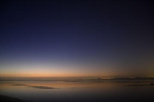 Komet ISON und Merkur am Morgenhimmel