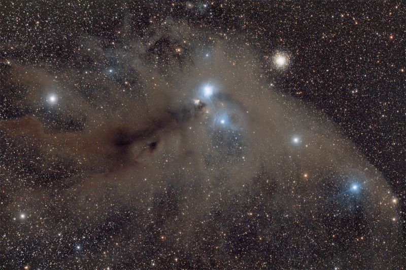 NGC 6726 und IC 4812 - Reflektionsnebel