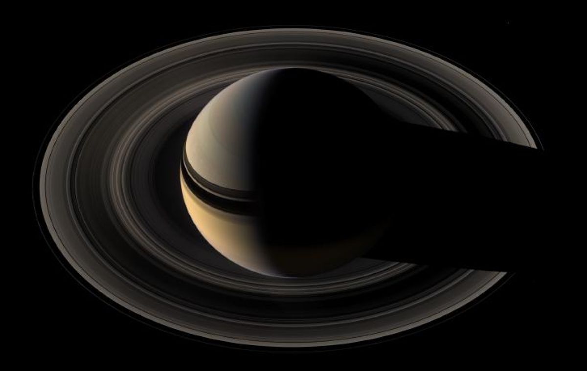 Abbildung: Die Ringe des Planeten Saturns (Quelle: NASA/JPL/Space Science Institute)