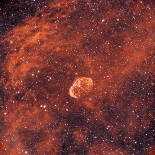 NGC 6888, der Crescentnebel im Schwan