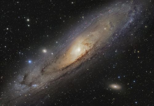 M31 - die Andromedagalaxie (G. Willems)
